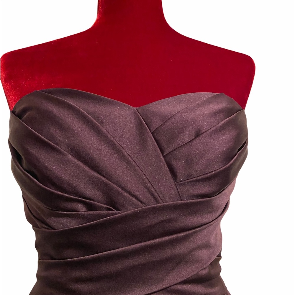 David’s Bridal Size 8 Purple Ball Gown Strapless